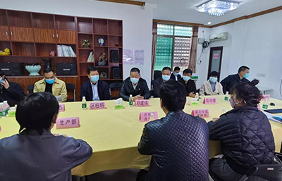 佛山市政府“企業(yè)暖春行動”組到金凱地開展調