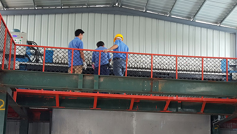 自動隔膜壓濾機(jī) 自動隔膜壓濾機(jī)