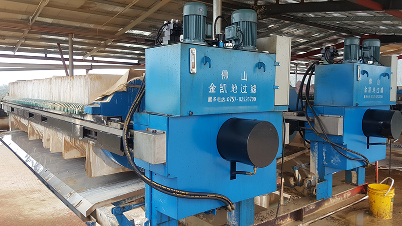 石材廢水處理壓濾機多少錢一臺